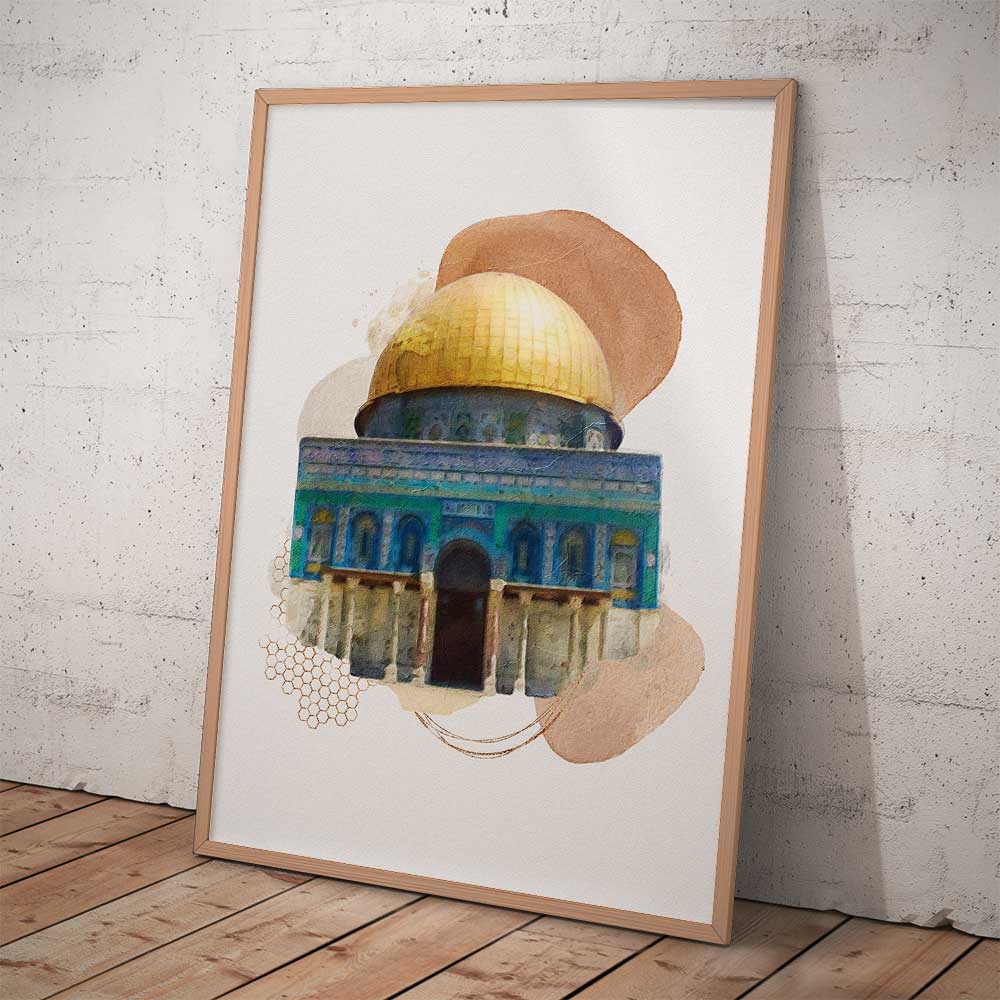Masjid al aqsa wall art