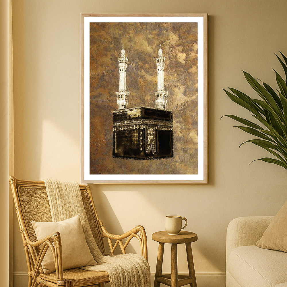 Kaaba wall art
