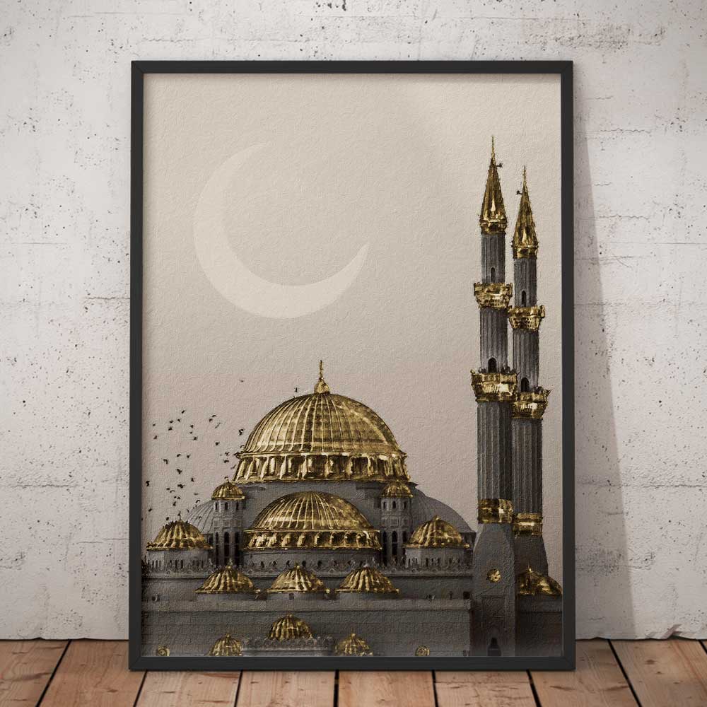 Istanbul blue mosque wall art